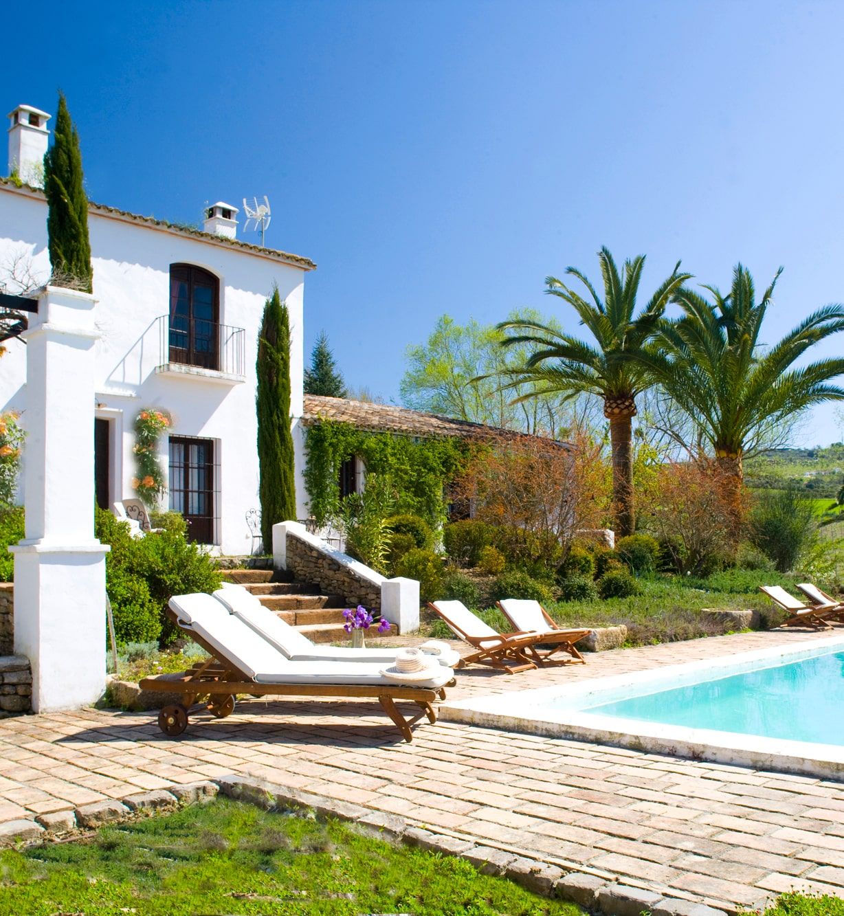 terrace and pool villa ronda