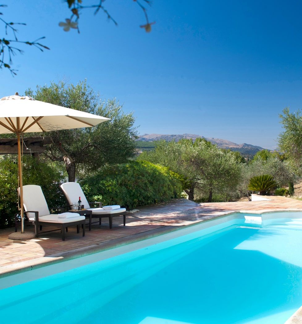 luxury villa pool spain