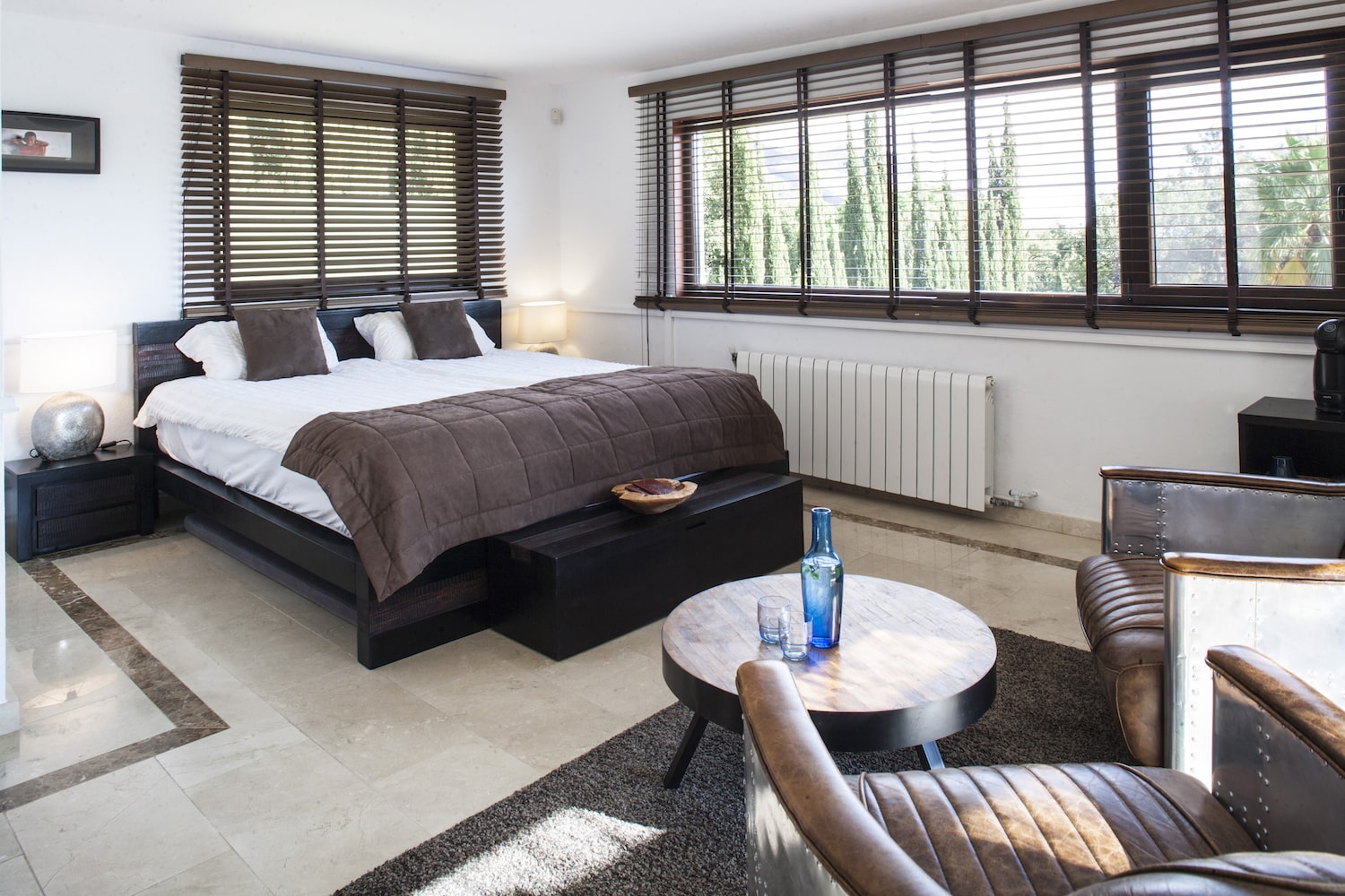 master bedroom luxury holiday villa inland costa del sol