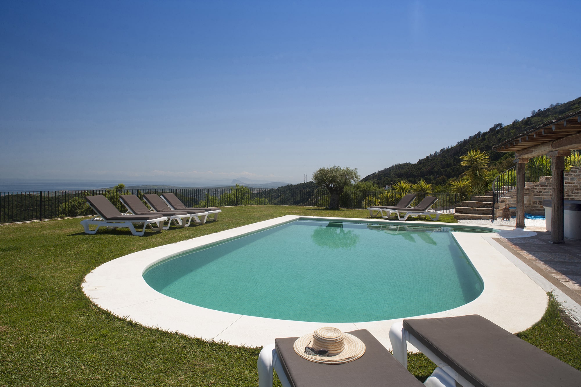 luxury holiday accommodation casares inland spain