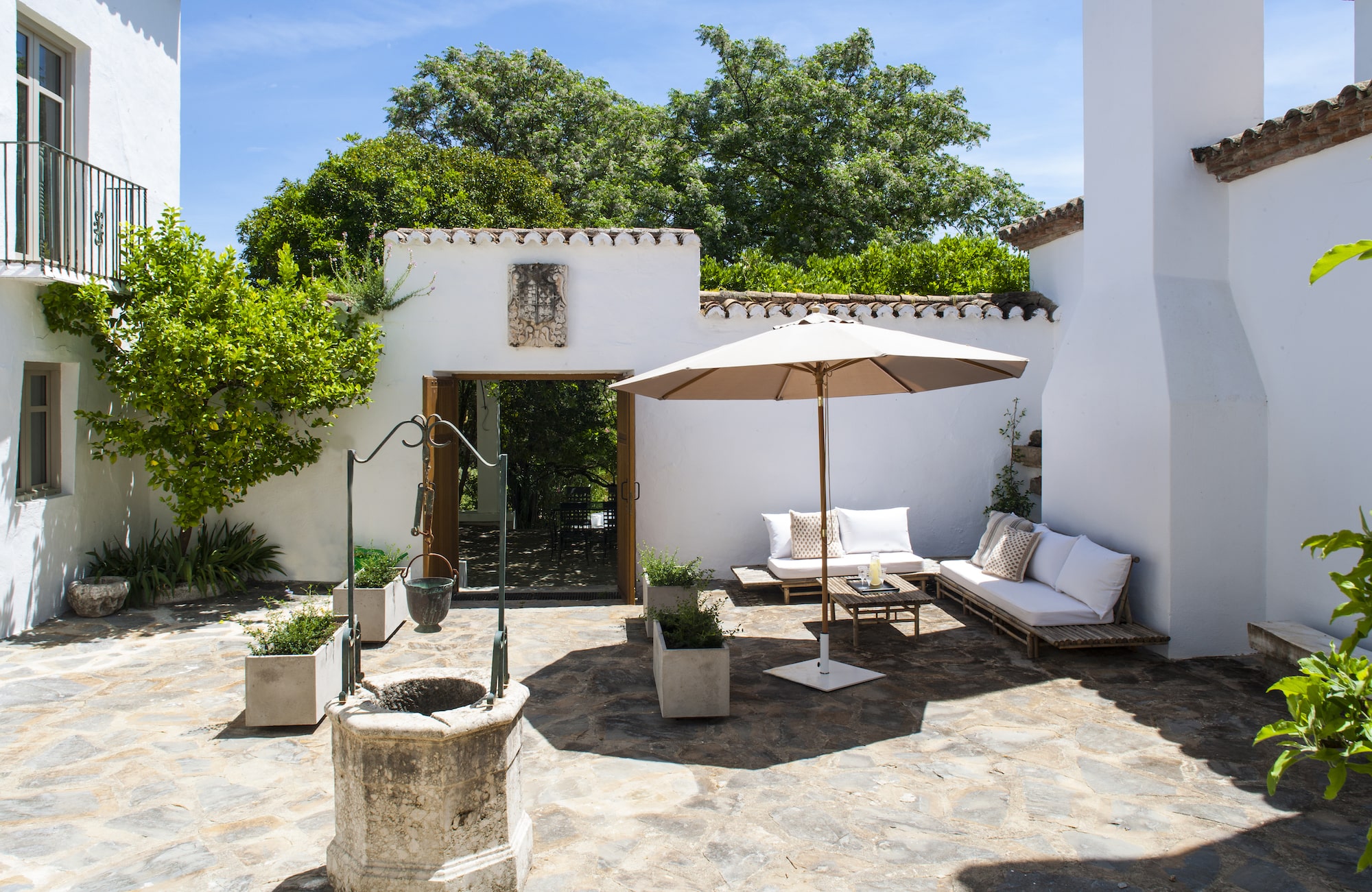 courtyard villa spain