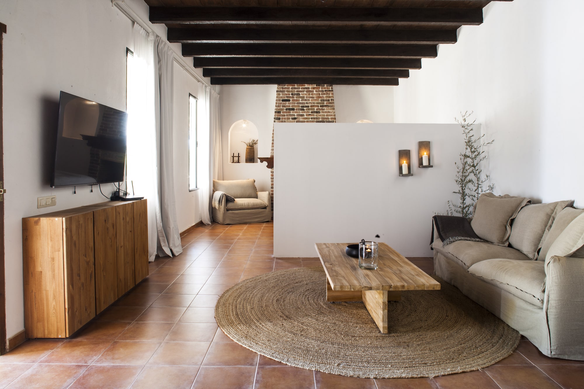 luxury villa andalucia  sitting room
