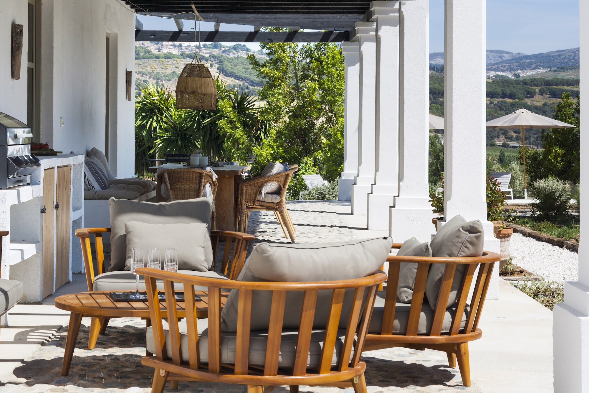 terrace holiday villa spain