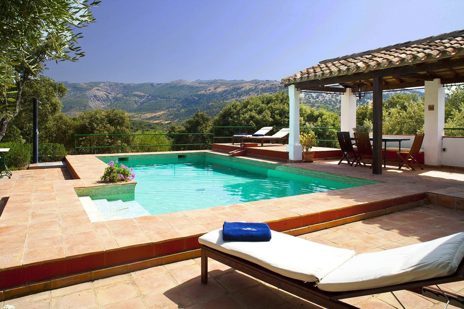 pools with views andalucia