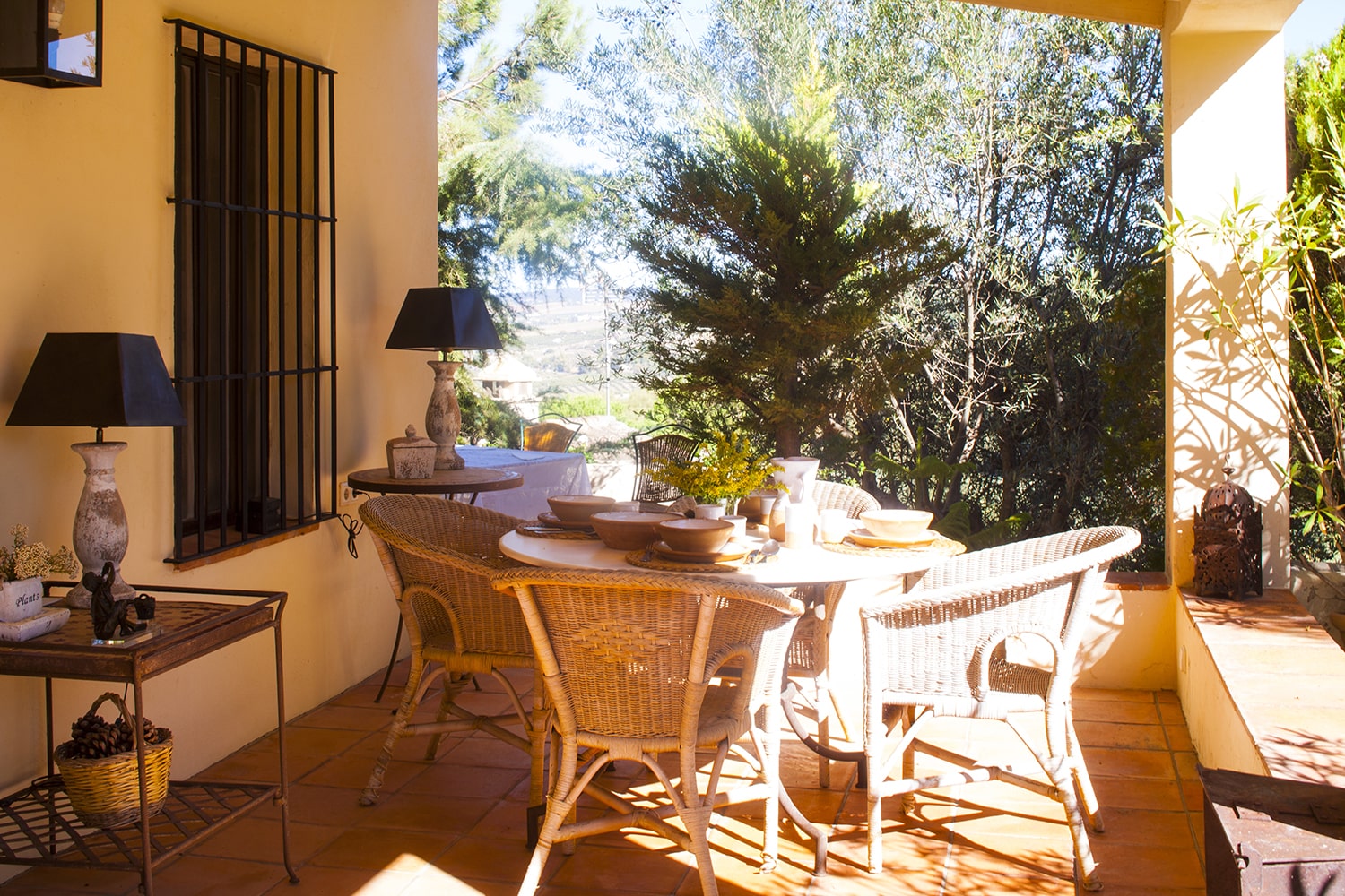 terrace holiday villa andalucia spain
