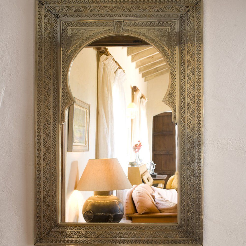 mirror in hall