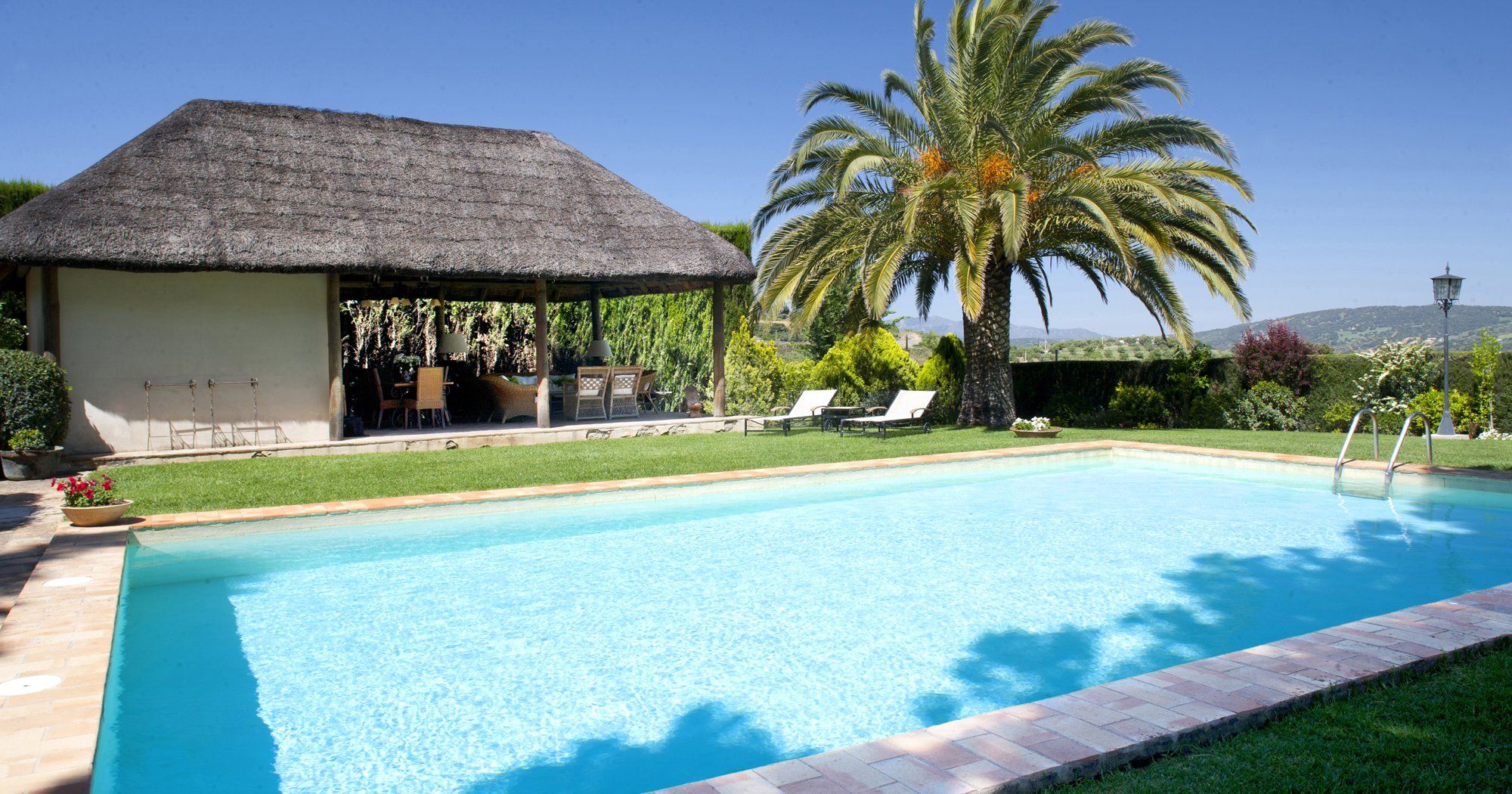 garden and pool villa ronda