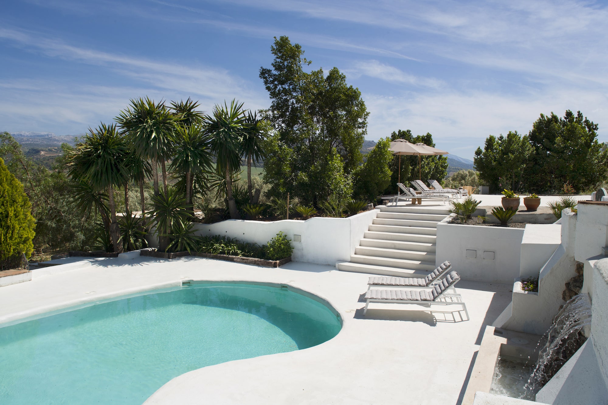 luxury villa with pool andalucia spain