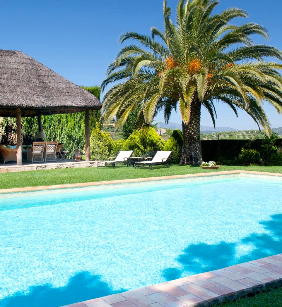 garden and pool villa ronda