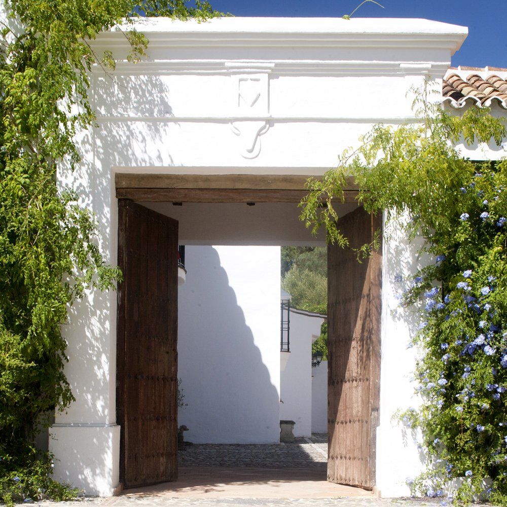 villa entrance